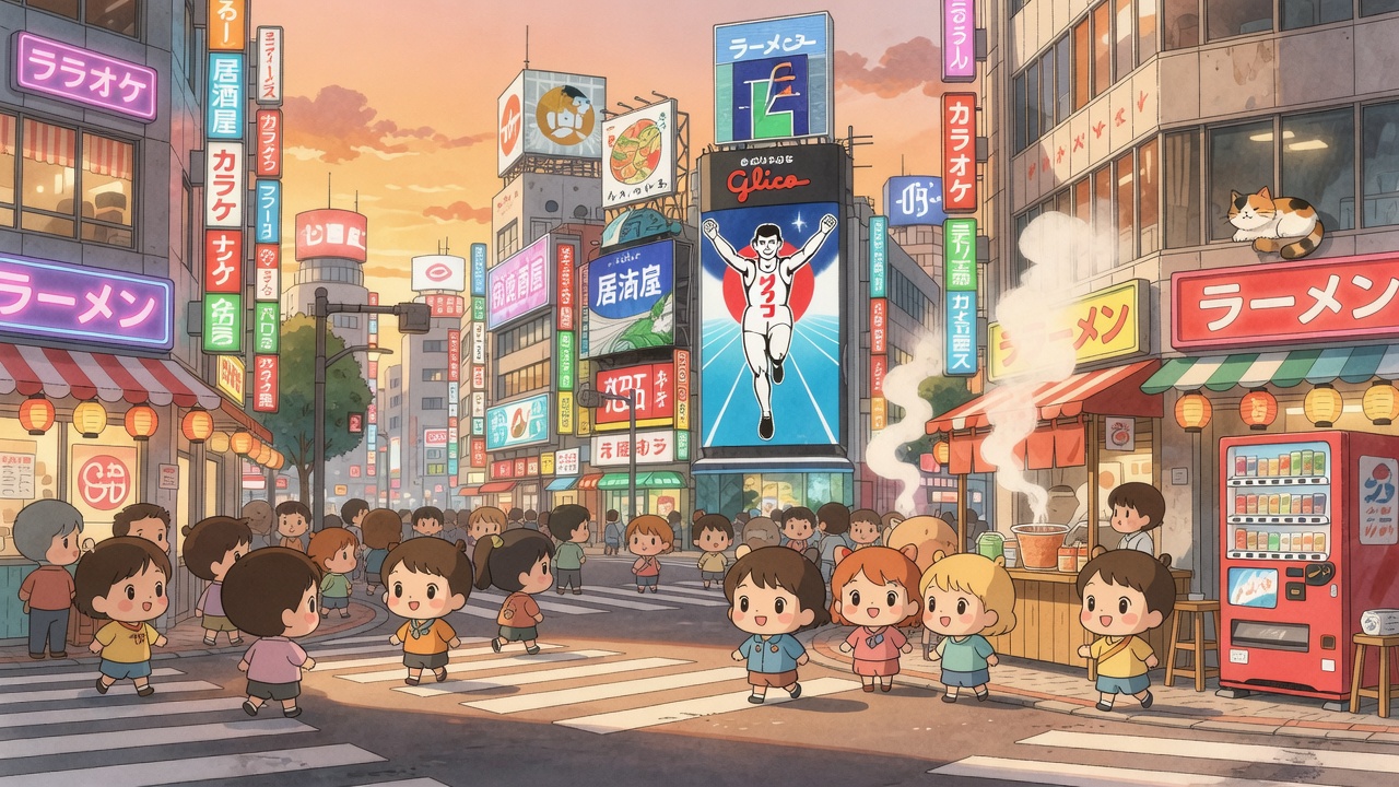 Tokyo at golden hour
