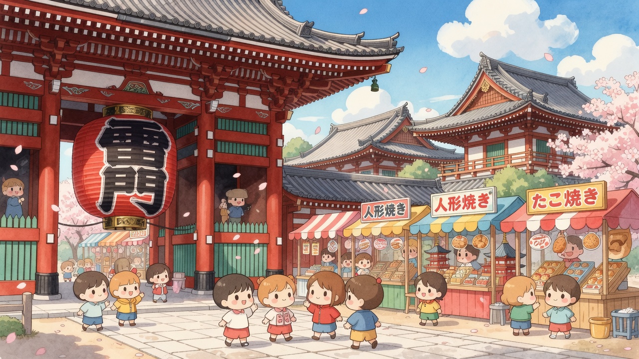 Senso-ji temple, Asakusa